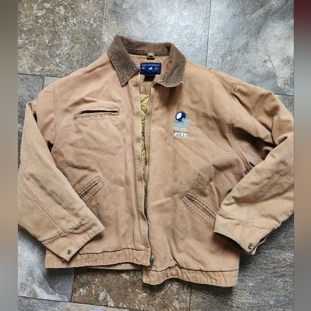 Men's XL Port Authoruty Tan Jacket